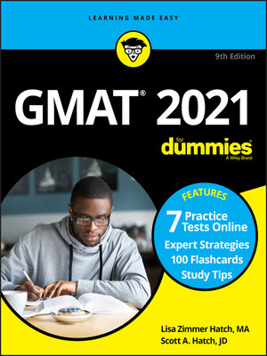 cover image of GMAT For Dummies 2021